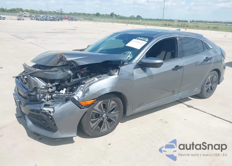 2019 Honda Civic Ex z USA, uszkodzony, nr VIN SHHFK7H60KU206752